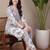 Women Floral Printed Cotton Kurta with Trousers