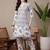 Women Floral Printed Cotton Kurta with Trousers