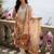 Women Ethnic Motifs Printed Thread Work Linen Kurta with Trousers & With Dupatta