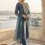 Women Floral Embroidered Thread Work Liva Kurta with Trousers & With Dupatta