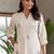 Women Ethnic Motifs Embroidered Thread Work Cotton Kurta With Palazzos