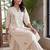 Women Ethnic Motifs Embroidered Thread Work Cotton Kurta With Palazzos