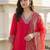 Women Embroidered Thread Work Kurta with Trousers & With Dupatta