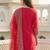 Women Embroidered Thread Work Kurta with Trousers & With Dupatta