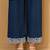 Women Ethnic Motifs Embroidered Thread Work Linen Kurta with Palazzos