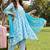 Women Floral Printed Empire Cotton Kurta With Trousers & Dupatta