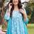 Women Floral Printed Empire Cotton Kurta With Trousers & Dupatta