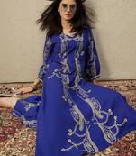 Women Ethnic Motifs Embroidered Thread Work Kurta with Trousers