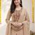 Women Floral Embroidered Thread Work Kurta with Trousers & With Dupatta