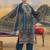 Women Ethnic Motifs Printed Mirror Work Cotton Kurta with Trousers & With Dupatta