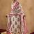 Women Floral Printed Thread Work Cotton Kurta with Trousers & With Dupatta