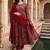 Women Paisley Printed Cotton Kurta with Trousers & With Dupatta