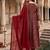 Women Paisley Printed Cotton Kurta with Trousers & With Dupatta