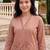 Women Ethnic Motifs Embroidered Thread Work Cotton Kurta with Trousers