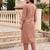 Women Ethnic Motifs Embroidered Thread Work Cotton Kurta with Trousers