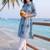 Women Printed Cotton Kurti with Trousers