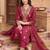 Women Ethnic Motifs Embroidered Kurta with Trousers & With Dupatta