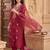 Women Ethnic Motifs Embroidered Kurta with Trousers & With Dupatta