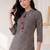 Women Printed Cotton Kurta with Trousers
