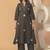 Women Animal Embroidered Thread Work Cotton Kurta with Palazzos