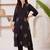 Women Ethnic Motifs Embroidered Thread Work Cotton Kurta with Trousers