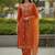 Women Ethnic Motifs Embroidered Thread Work Kurta with Trousers & With Dupatta