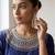 Women Ethnic Motifs Embroidered Panelled Thread Work Kurta with Trousers