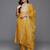 Women Ethnic Motifs Embroidered Mirror Work Kurta Set With Dupatta