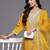 Women Ethnic Motifs Embroidered Mirror Work Kurta Set With Dupatta
