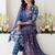 Women Floral Printed Cotton Kurta with Trousers & With Dupatta