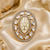 Royal elegance cz adjustable ring