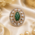 Regal Meenakari CZ Adjustable Finger Ring