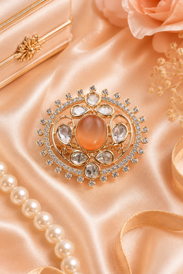 Imperial blossom cz adjustable ring 1