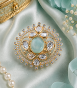Majestic bloom adjustable cocktail ring