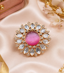 Royal Petal Adjustable Cocktail Ring