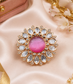 Royal Petal Adjustable Cocktail Ring