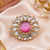 Royal Petal Adjustable Cocktail Ring