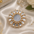 Royal garden adjustable finger ring