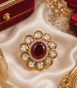 Monarch Halo Adjustable Ring