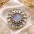 Royal garden adjustable finger ring