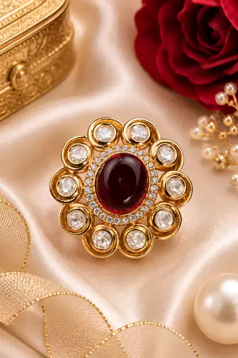 Monarch Halo Adjustable Ring