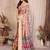 chiku zari weaving work cotton blend saree