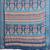 teal zari weaving work cotton blend saree