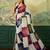 Multicolor printed, mirror work georgette bollywood saree with blouse