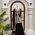 Black premium cross stitch palazzo suit set