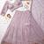 Stunning Light Lavender Embroidered Lehengha Choli Set