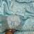Sky Blue Color Original beeds work Silk Blend Saree
