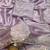 Lavender Color Original beeds work Silk Blend Saree