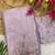 Lavender Color Original beeds work Silk Blend Saree
