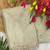 Off White Color Original beeds work Silk Blend Saree
